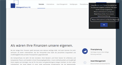 Desktop Screenshot of kuempersfinanz.de